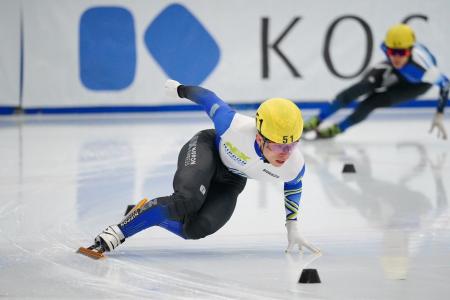 日本通運所属のショートトラックスピードスケート宮田