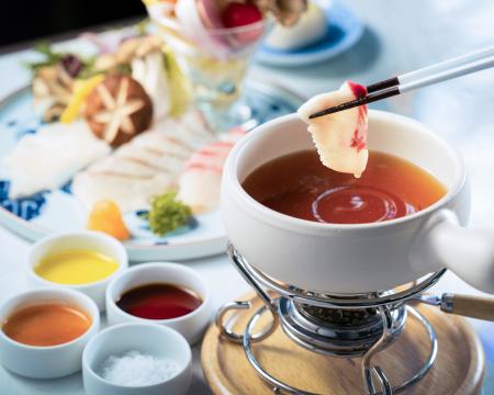 【ホテルインディゴ長崎グラバーストリート】刺身から 【ホテルインディゴ長崎グラバーストリート】刺身から