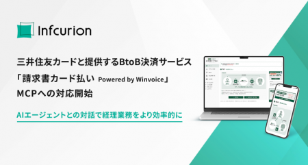インフキュリオン、三井住友カードと提供する「Winvoi