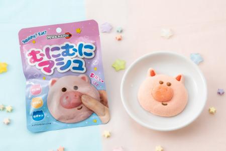 触って“むにむに”！食べて“ふわふわ”！スクイーズのよ