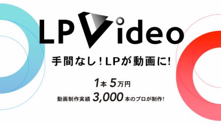 Candeeが、LP(ランディングページ)をSNS広告用動画に
