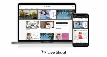 Candee、ソーシャルライブコマース「Live Shop!」ブラ
