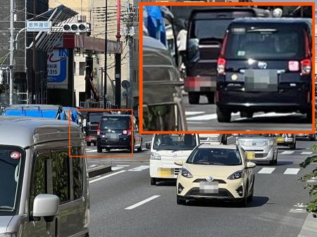 車両写真のナンバープレートをAIが見つけて隠すutf-8