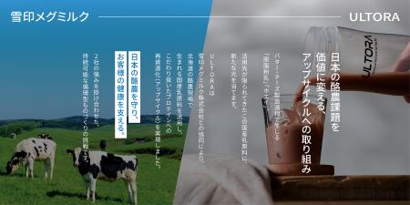 【雪印メグミルク×ULTORA】国産乳資源のサステナブル