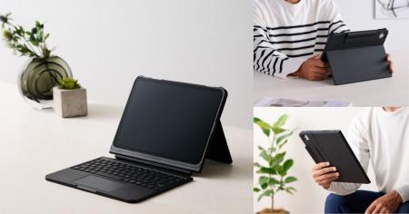 iPadをしっかり保護しながら、快適な文字入力と操作を iPadをしっかり保護しながら、快適な文字入力と操作を