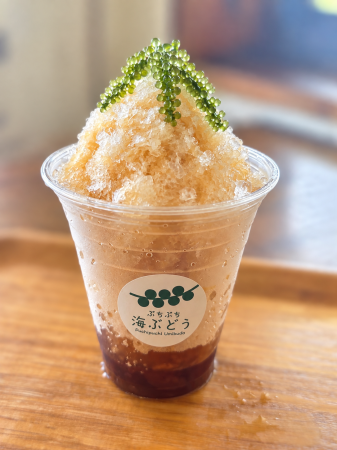 海ぶどう×沖縄ぜんざい！“しゃりしゃり・ぷちぷち”食