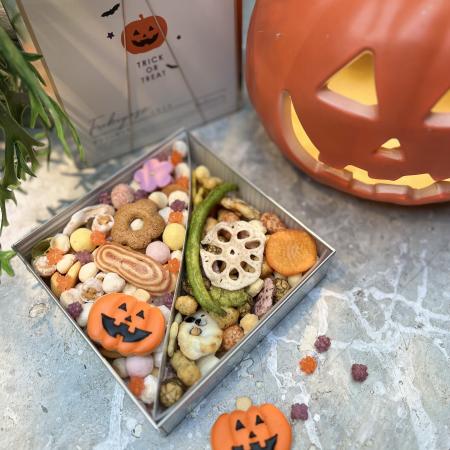 [限定商品］「ふきよせ 甘じょっぱい缶　Halloween」