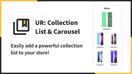 【海外向け】EC アプリ「UR: Collection List & Carou