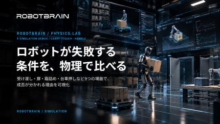 スペースデータ、ロボットが失敗する条件を比べられる スペースデータ、ロボットが失敗する条件を比べられる