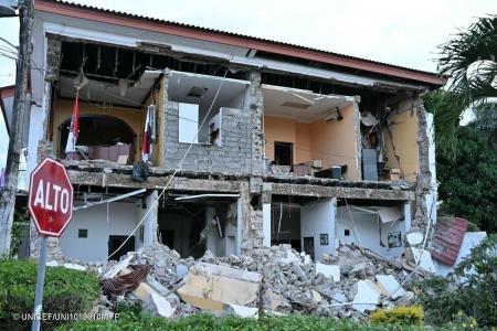 パナマ地震　人道支援が必要な子ども8,300人　ユニセ