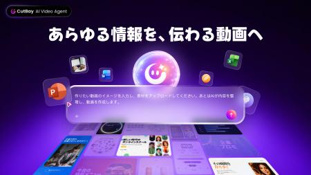 PearlMountain、AI Video Agent「CutBay」を提供開始