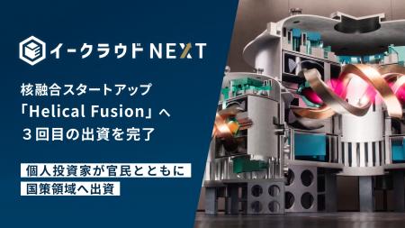 「イークラウドNEXT」、核融合スタートアップ「Helica