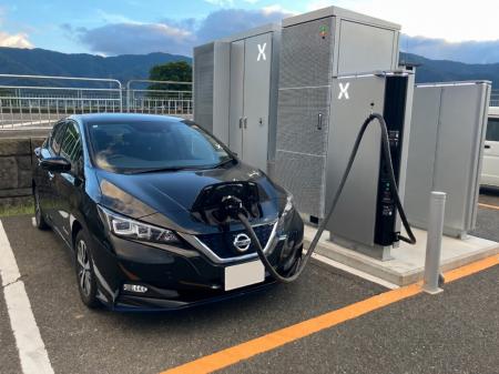 蓄電池型超急速ＥＶ充電システムを活用したＥＶ充電サ