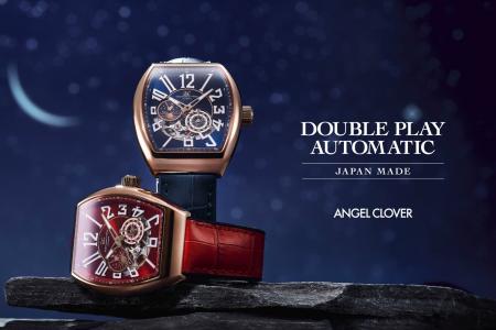 ANGEL CLOVERは、クラシカルなトノー型と昼夜を映すサ