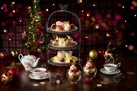 【冬の楽しみ 苺とショコラのクリスマスアフタヌーン