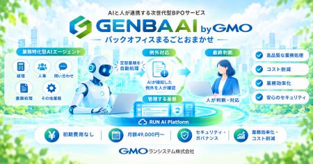 GMOランシステム、150種以上の業務別AIエージェントと