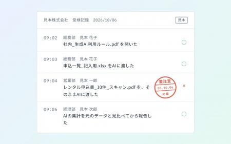 個人情報の漏えいが相次ぐ中、社員のAIの使い方を「実