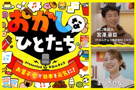 お菓子好き、集まれ！お菓子愛を語り尽くすポッドキャ