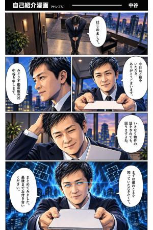 営業担当者の自己紹介や提案書を、AIで漫画に──AI漫画