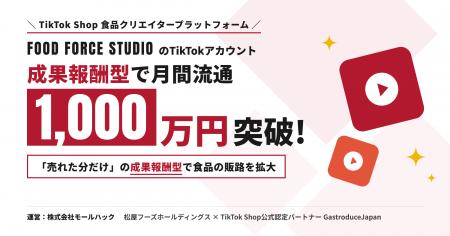 食品クリエイタープラットフォーム「FOOD FORCE STUDI 食品クリエイタープラットフォーム「FOOD FORCE STUDI