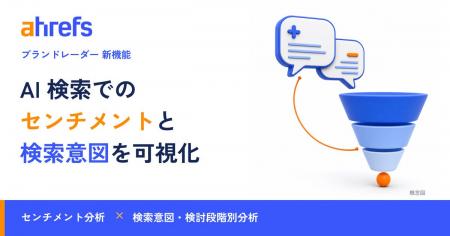 Ahrefs エイチレフス、AI 検索可視化ツール『ブランド
