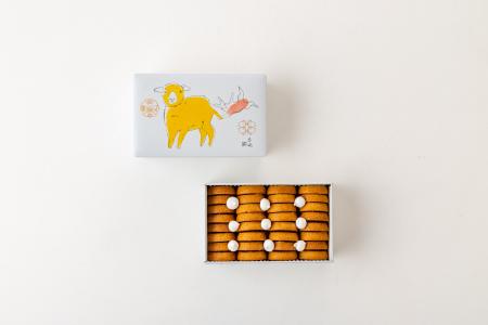 【日光】金谷菓子本舗が新年の干支を描いたクッキー缶