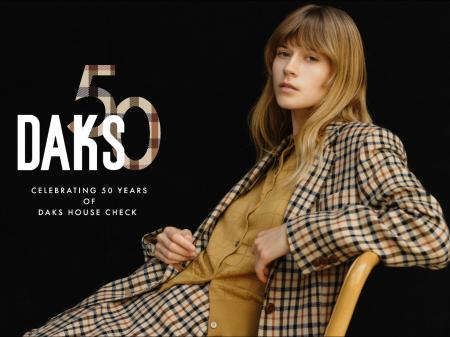 DAKS「ハウスチェック」誕生50周年記念限定コレクショ DAKS「ハウスチェック」誕生50周年記念限定コレクショ