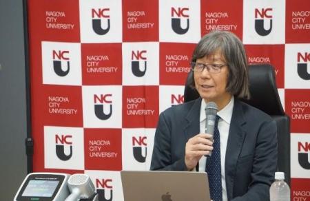 名古屋市立大学 森田明理教授が記者説明会「光線療法 名古屋市立大学 森田明理教授が記者説明会「光線療法