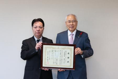 株式会社アールアンドイー様より企業版ふるさと納税の
