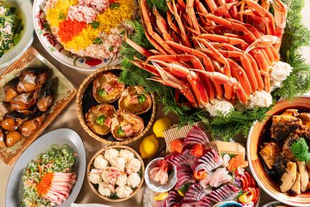 【ザ・パルス霧島】約20種の蟹料理が食べ放題!冬の味 【ザ・パルス霧島】約20種の蟹料理が食べ放題!冬の味