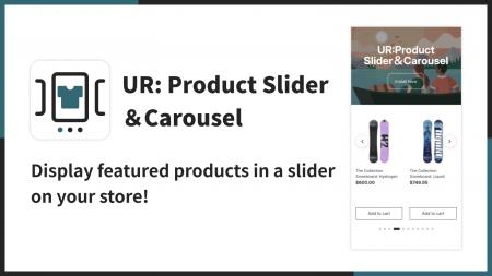 【海外向け】EC アプリ「UR:Product Slider＆Carousel