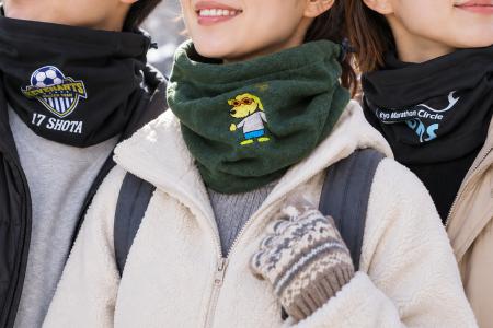 1点から簡単に刺繍アパレルを作成!冬に最適なネック 1点から簡単に刺繍アパレルを作成!冬に最適なネック