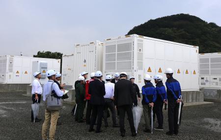 TESSグループ、「静岡菊川蓄電所」にて機関投資家・ア