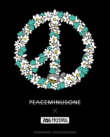 2大ブランドが夢のコラボ「PEACEMINUSONE X ZO&FRIEND