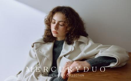 <MERCURYDUO(マーキュリーデュオ)>軽やかな構築美 <MERCURYDUO(マーキュリーデュオ)>軽やかな構築美