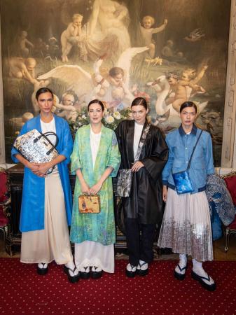 京都の伝統技法を施したレザーの羽織がパリへ Kutf-8 京都の伝統技法を施したレザーの羽織がパリへ Kutf-8