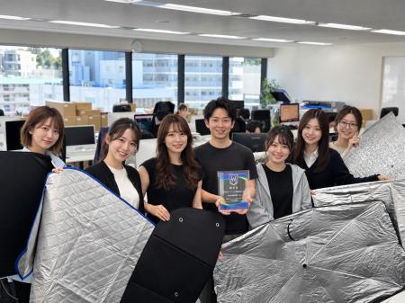 UA日本記録、自動車用サンシェードの年間販売数日本一