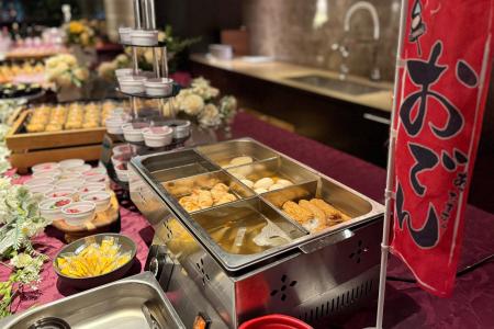 オフィスに“おでん屋”が出現!毎年好評の「熱々おでん オフィスに“おでん屋”が出現!毎年好評の「熱々おでん