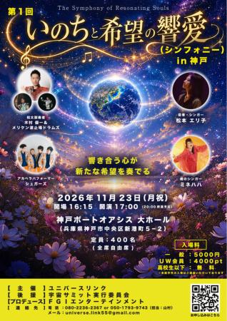 音楽で「いのち」と「希望」をつなぐ「第1回 いのちと