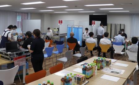 【実施報告】丸文、初の地域合同献血を実施し63名が協 【実施報告】丸文、初の地域合同献血を実施し63名が協