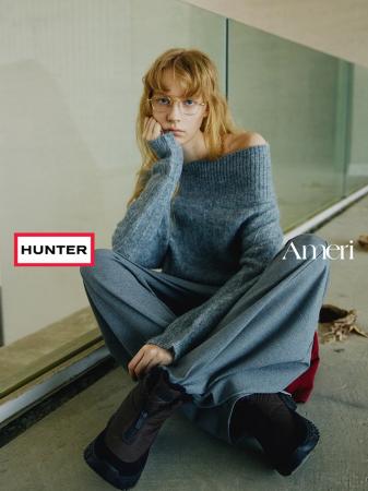 Ameri、英国老舗ブランド「HUNTER」との2度目となるコ