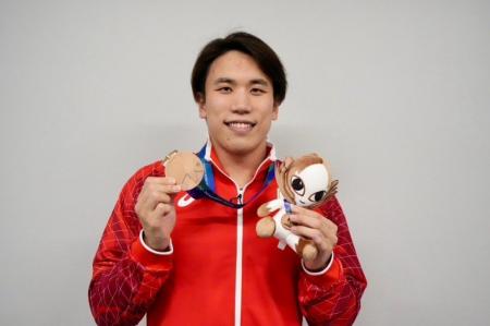 競泳・松元克央選手、第20回アジア競技大会で銅・銀メ