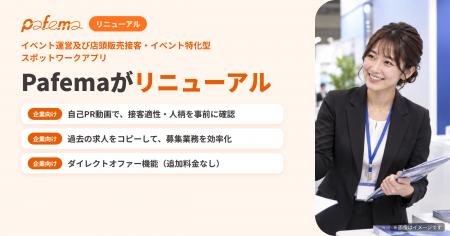 イベント運営・店頭販売特化型マッチングプラットフォ