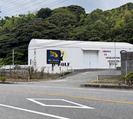 コプロスアリーナ前の電光掲示板への広告掲出サービス