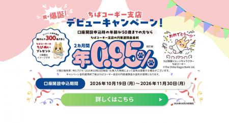 「ちばコーギー支店デビューキャンペーン」の実施