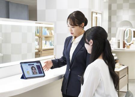 アルビオン、新カウンセリングツール「肌シルアナライ