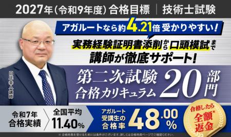 【2027年(令和9年度)合格目標】技術士試験 第二次試 【2027年(令和9年度)合格目標】技術士試験 第二次試