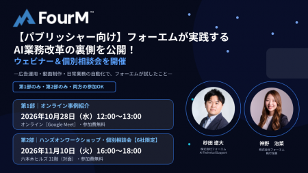 【パブリッシャー向け】フォーエムが実践するAI業務改