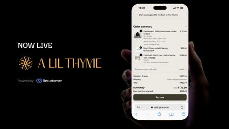 A Lil Thyme、「Recustomer お試し購入」を導入し、高