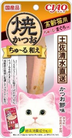 いなばペットフード　好評の「CIAO 焼かつおちゅ～る